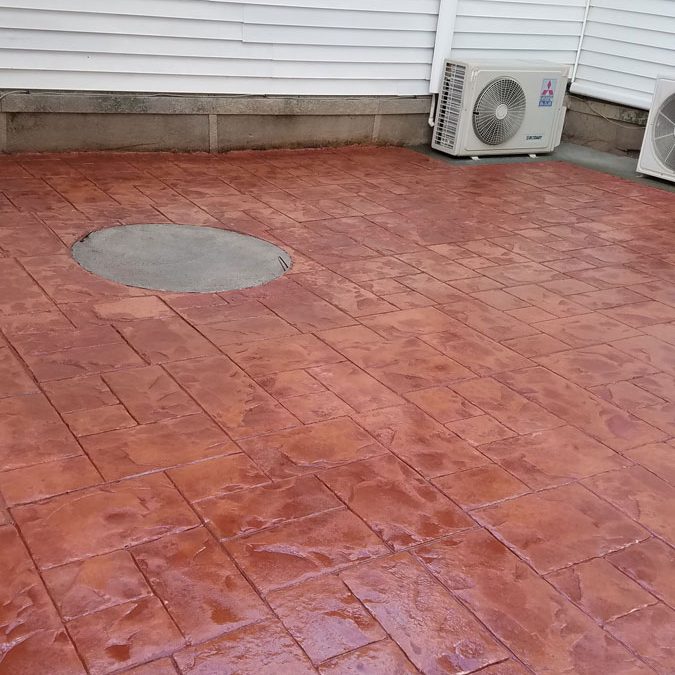 Tompkins Concrete Patio